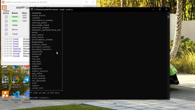 Belajar Database Mysql di cmd - #1 Membuat Database (Xampp) смотреть онлайн
