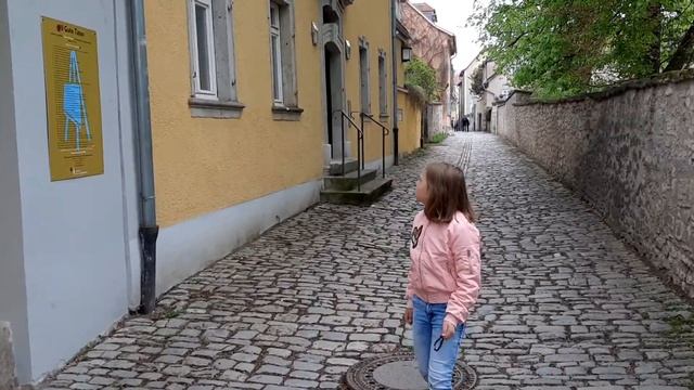 Alte Srassen von Weimar. Страрые улочки Веймара. смотреть онлайн