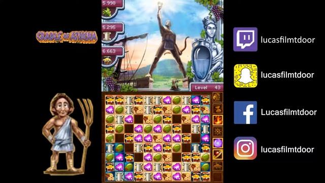 Let's Play JEWEL MASTER CRADLE OF ATHENA | Deel 09 - L41-L45 смотреть онлайн