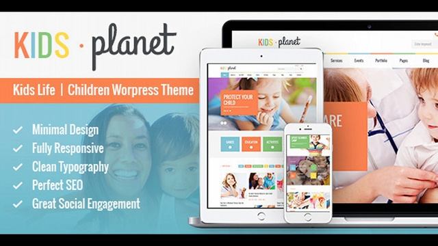 Kids Planet - Multipurpose Children WordPress Theme | Themeforest Website Templates and Themes смотреть онлайн