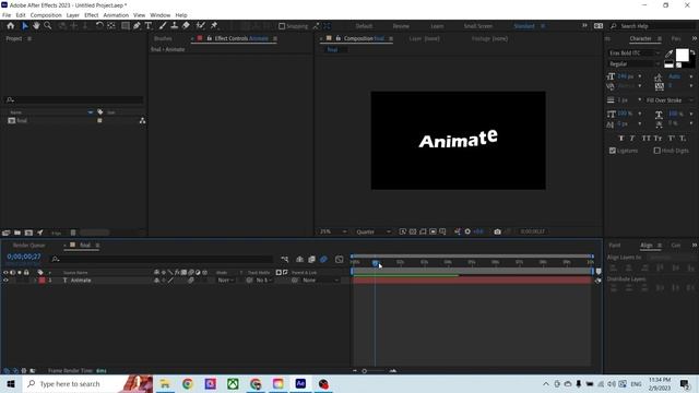 "After Effects Tutorial" Bounce Text Animation смотреть онлайн