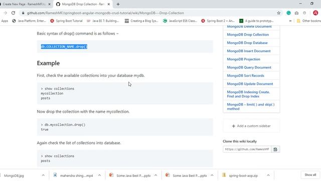 MongoDB Tutorial 6 - MongoDB Drop Collection смотреть онлайн