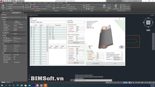 [HA PROKON] : Import tiết diện AutoCAD vào HA Prokon смотреть онлайн