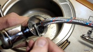 Замена гибкой подводки ➰ Установка гибких шлангов на смеситель для кухни с подключением к фильтру