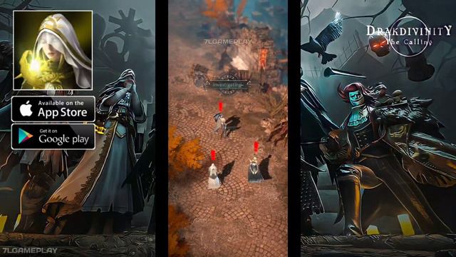 Dark Divinity: The Calling Gameplay - Idle RPG (Android) смотреть онлайн
