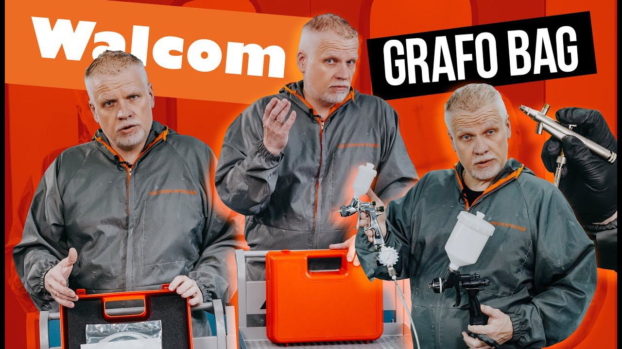 НАБОР КРАСКОПУЛЬТОВ WALCOM GRAFO BAG смотреть онлайн