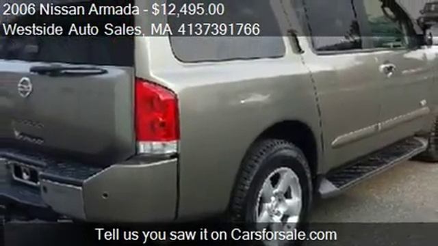2006 Nissan Armada SE 4WD - for sale in West Springfield, MA смотреть онлайн