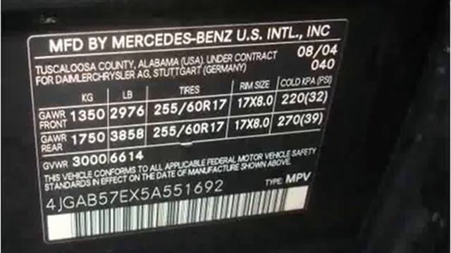2005 Mercedes-Benz M-Class Used Cars West Chester PA смотреть онлайн