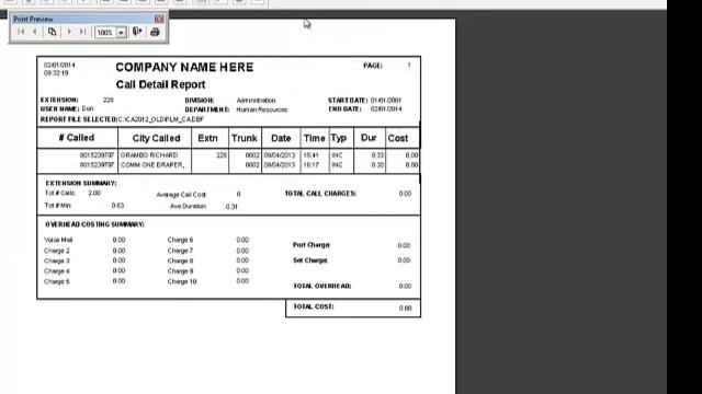 TS-1024 How to run Call Detail for a Single Number Dialed смотреть онлайн