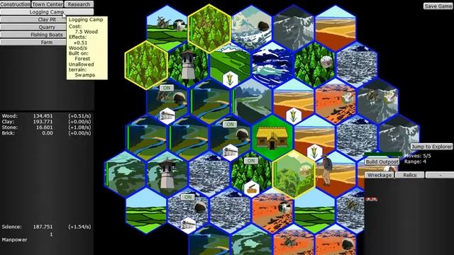 Explore Expand Exploit! GamePlay 1 смотреть онлайн