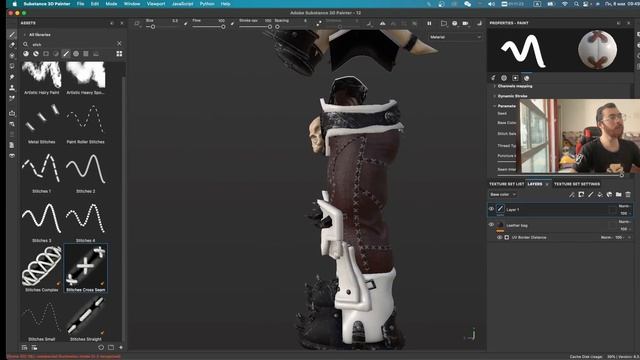 Персонаж в Blender. Броня #11 финальная смотреть онлайн