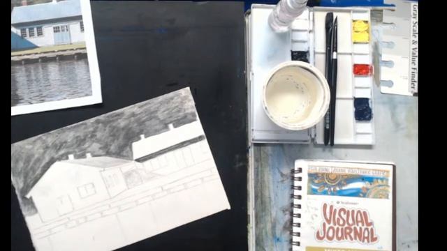 Plein Air Painting - "Sketch and Wash" смотреть онлайн