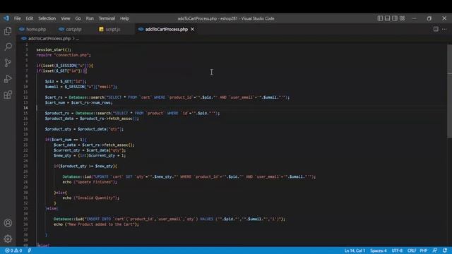 Program the cart page including product adding and viewing process смотреть онлайн
