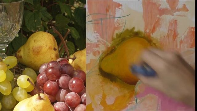 Как Написать Грушу - Часть Из Платного Мастер-Класса - Юрий Клапоух. смотреть онлайн