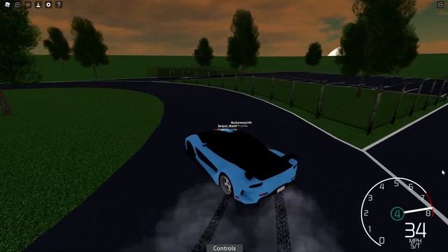 ROBLOX (Drift Paradise) Drifting with [Veilside RX7] смотреть онлайн