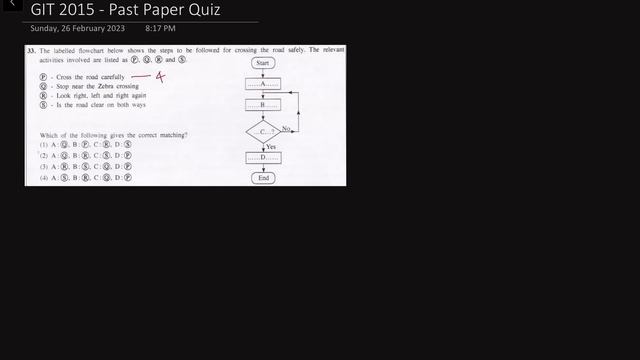 Solve the 2015 GIT A/L Past Paper Quiz Flowchart Challenge | Quiz - 01 | ITify Tamil смотреть онлайн