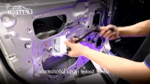 Установка ЭлектроПодъёмника Стекол на Mitsubishi Pajero Sport 2016-2018