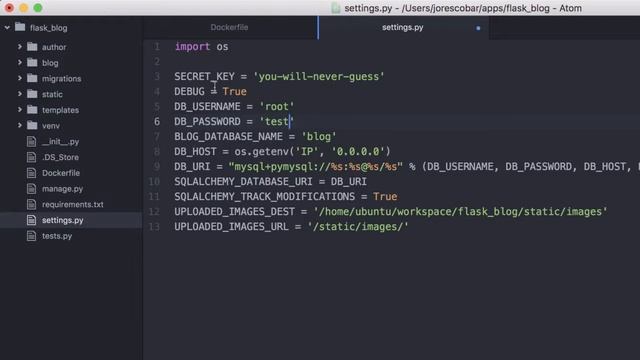 Using Docker with a Flask Application - Editing Files (8/10) смотреть онлайн
