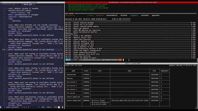 AWX on k3s inside an LXC container смотреть онлайн