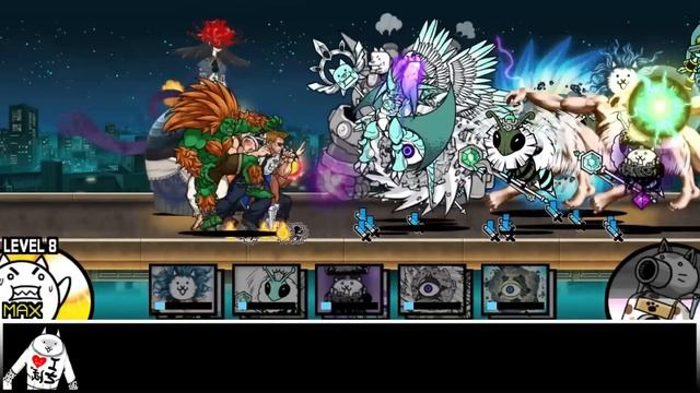 The Battle Cats - All Collaboration VS Floating Bosses!