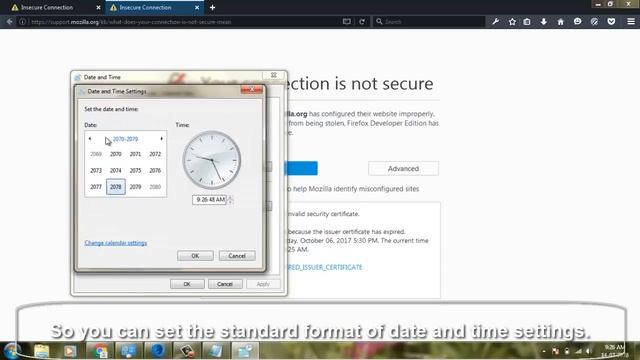 How to fix your connection is not secure on firefox Error code SEC ERROR EXPIRED ISSUER CERTIFICAT смотреть онлайн