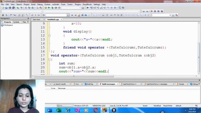 Topic 19 (Part 5) : CPP Binary Operator Overloading|Cpp tutorials|c++ Binary Operator Overloading смотреть онлайн