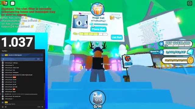 ?LIVE IF ROBLOX GOES DOWN STREAM ENDS ?| ROBLOX PET SIMULATOR X UPDATE DAY смотреть онлайн