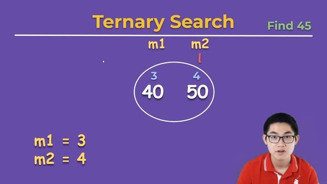 Ternary Search in 4 min (Python) смотреть онлайн