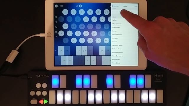 Navichord LED Scale Guide with K-Board/QuNexus смотреть онлайн