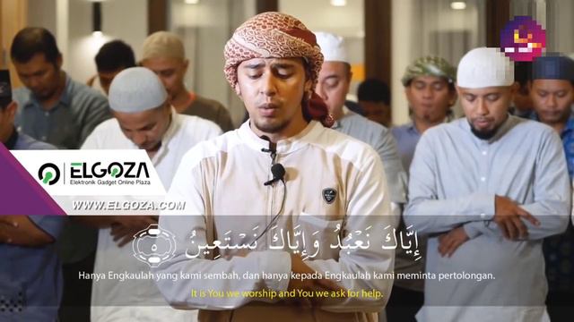 Salim Bahanan Surah Fatiha . Heart Touching Recitation. смотреть онлайн
