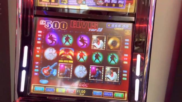 Elvis classic £1 stake £500 jackpot !!!! Rare FRUIT MACHINE ARCADE AMUSEMENTS смотреть онлайн