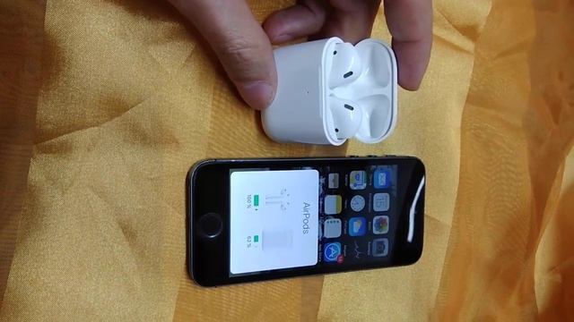 Беспроводные наушники AirPods 2 копия 1:1 смотреть онлайн