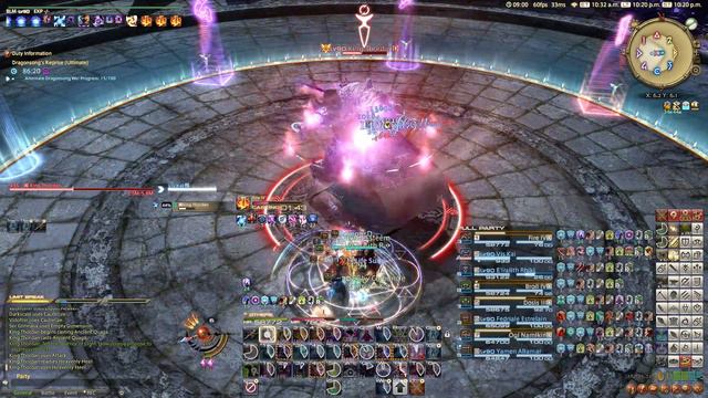 FFXIV - Dragonsong's Reprise (Ultimate) - Crit BLM POV (DSR, 2.42 GCD, EW 6.51, 7584.6 rDPS) смотреть онлайн