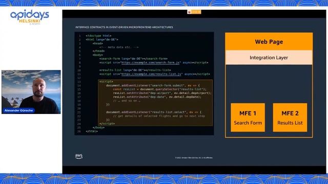 Apidays Helsinki 2023 - Interface Contracts in Event-driven Microfrontend Architectures. смотреть онлайн