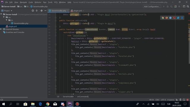 Plugin Coding #1 - Server Installer смотреть онлайн
