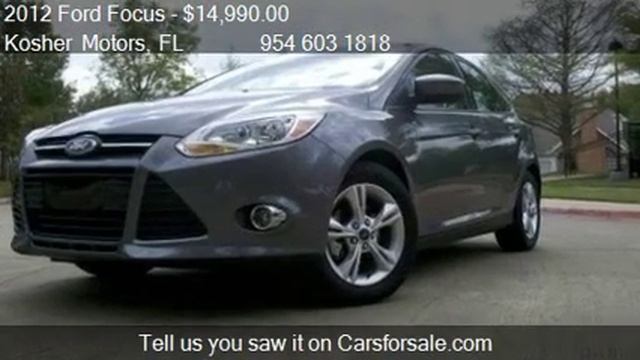 2012 Ford Focus SEL loaded, leather, bluetooth - for sale in смотреть онлайн