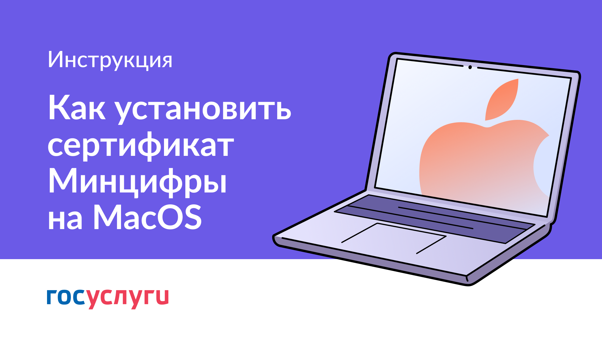 Как установить сертификат Минцифры на MacOS смотреть онлайн
