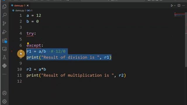 Ep-23, Exception Handling in Python смотреть онлайн
