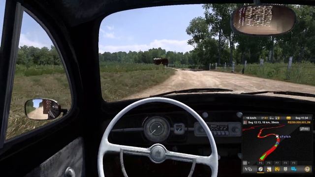 Usei o Fusca no Euro Truck Simulator 2 e olha no que deu! KKKKKKKKKKKKKKKKKK смотреть онлайн