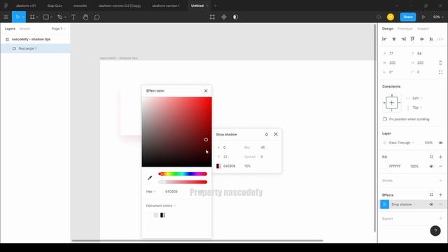 smooth shadow tutorial in figma смотреть онлайн