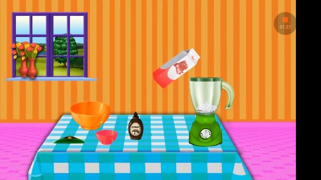 Frozen Icy Smoothie Maker- Food Maker |Ice Frozen Challenge For Kids| Cooking Games For Girls смотреть онлайн