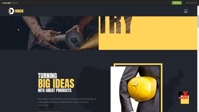 Innox - Industrial WordPress Theme Kip Minoru смотреть онлайн