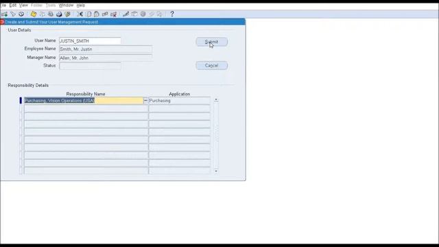 UManager - User Management for Oracle EBS смотреть онлайн