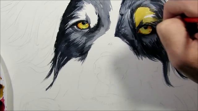 How To Paint An Australian Shepherd Dog - An Easy Painting Tutorial