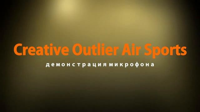Тестирование микрофона Creative Outlier Air Sports смотреть онлайн