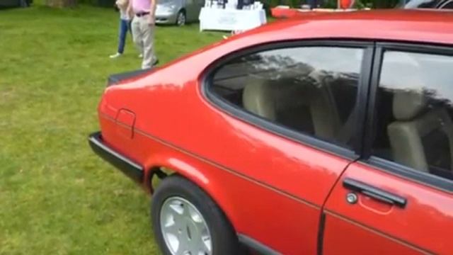 1986 Ford Capri up close смотреть онлайн