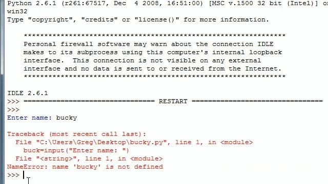 Python Programming Tutorial 8 Raw Input смотреть онлайн
