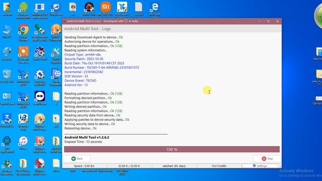 Tecno spark 10 5G (Ki8) pin,pattern & frp reset done by android multi tool смотреть онлайн