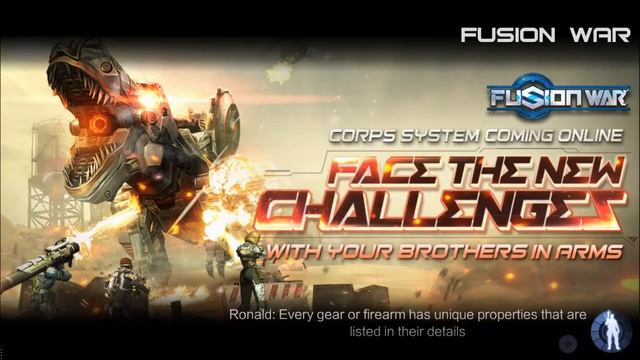 Fusion War - Android Gameplay (HD) смотреть онлайн