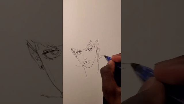 Josuke Sketch #jojo #josukehigashikata #animé #manga #jojobizarreadventure # смотреть онлайн